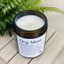 Personalised Mothers Day Dog Mum Amber Candle, thumbnail 3 of 5