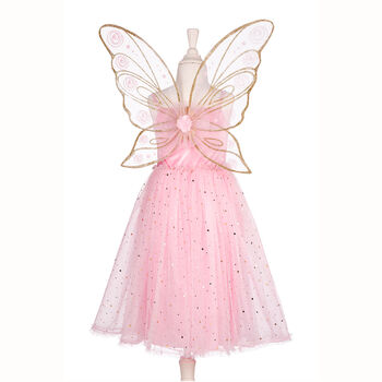 Girl's Vintage Fairy Dress Up Costume, 5 of 6