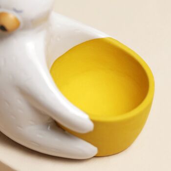 Ceramic Animal Hug Egg Cup, 5 of 7