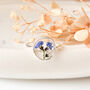Sterling Silver Forget Me Not Ring, thumbnail 1 of 4