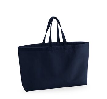 Dad's Need Bags Too Embroidered Oversized Canvas Tote Bag Dad Gift, 6 of 6