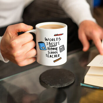'World's Best Home School Teacher' Mug, 5 of 10