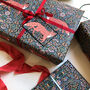Fox And Flowers Gift Wrap, thumbnail 4 of 8
