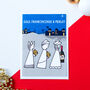 'Gold, Frankincense And Merlot' Wine Christmas Card, thumbnail 4 of 4