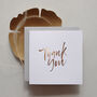 Thank You Cards Pack Of Five, thumbnail 6 of 6