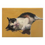 Bespoke Oil Pet Portrait On Canvas, thumbnail 4 of 7