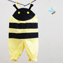 Bumble Bee Baby Romper, thumbnail 2 of 5