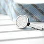 Personalised Silver Plated Lucky Sixpence Tie Clip, thumbnail 6 of 6