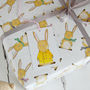 New Baby Rabbit Wrapping Paper Set, thumbnail 4 of 4