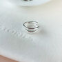 Sterling Silver Crossover Ear Cuff, thumbnail 3 of 6