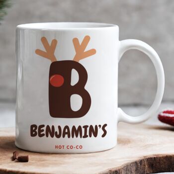Personalised Childs Christmas Hot Chocolate Mug, 3 of 3
