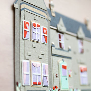 Personalised Miniature Paper House Portrait, 8 of 10