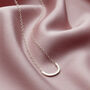Personalised Curve Necklace, thumbnail 5 of 11