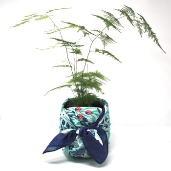 Mint Furoshiki Fabric Gift Wrap Set, 2 of 12