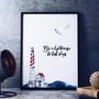 Be A Lighthouse To Lost Ships Print, thumbnail 1 of 3