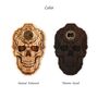 Handcrafted Magnetic Skull Wall Mounted Bottle Opener, thumbnail 5 of 10