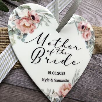 Mother Of The Bride Or Groom Personalised Plaque, 2 of 3