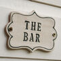 The Bar Ceramic Sign, thumbnail 1 of 4