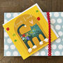Silver Foiled Good Luck Card, thumbnail 1 of 5