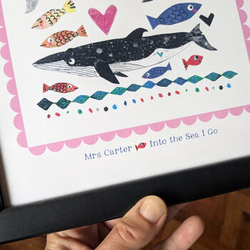 Personalised Wild Swimming Art Print, 7 of 12