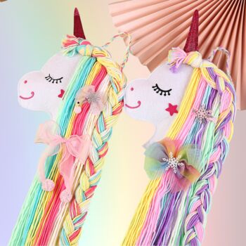 Kid's Christmas Unicorn Wall Hanging Interactive Toy, 4 of 6