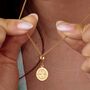 18ct Gold Rich Tea Biscuit Charm Necklace, thumbnail 1 of 6