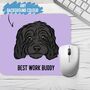 Cavapoo Face Mouse Mat, thumbnail 2 of 4