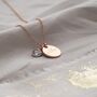 Esme Personalised Initial Birthstone Necklace, thumbnail 1 of 12