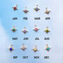Nova Birthstone Heart Necklace, thumbnail 7 of 9