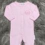 Personalised Embroidered Baby Sleepsuit, thumbnail 1 of 8