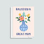 'Blooming Great' Floral Mother's Day Card, thumbnail 3 of 3