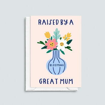 'Blooming Great' Floral Mother's Day Card, 3 of 3