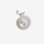 Patera Bowl Charm Clip On Silver Pendant, thumbnail 4 of 7