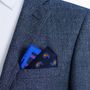Never Before Seen Luxury Mens Pocket Square, thumbnail 5 of 12