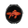 Red Gold Fish Compact Mirror And Lens Cloth Set, thumbnail 2 of 10
