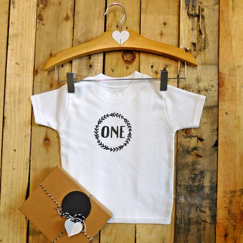 Personalised Age Baby/ Child T Shirt, 2 of 3