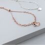 18ct Rose Gold Plated Personalised Birthstone Bracelet, thumbnail 6 of 10