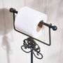 Lorient Standing Iron Toilet Roll Holder, thumbnail 3 of 6