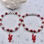 Personalised Lobster Name Bracelet For Him Or Her, thumbnail 3 of 10