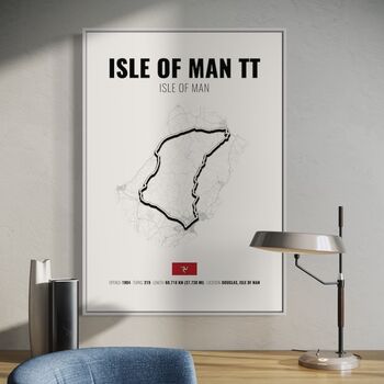 Isle Of Man Tt Track Print, Father's Day Gifts, 2 of 2