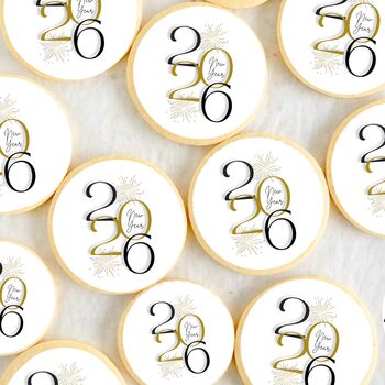 New Year's 2026 Edible Drink Topper, 4 of 5