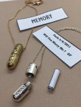 Memory Pendant Silver, 2 of 5