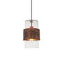 Dhara Copper And Glass Pendant Ceiling Light, thumbnail 7 of 7