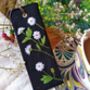 Linen Bookmark With Hand Embroidered Wild Daisy, thumbnail 1 of 11