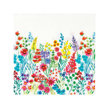 Floral Paper Napkins ~ Pack Of 20, 2 of 5