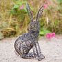 Hare Wire Garden Ornament, thumbnail 1 of 6