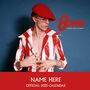 Official David Bowie 2025 Personalised Calendar, thumbnail 1 of 4