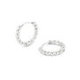 Small Bubble Huggie Hoop Earrings, thumbnail 1 of 6
