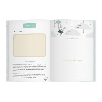 Personalised A Journal Through Pregnancy, 12 of 12