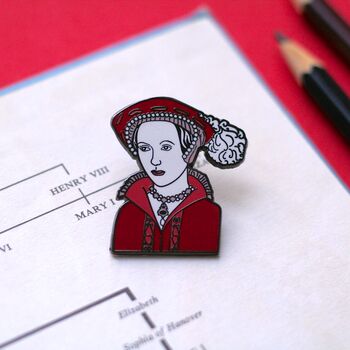 Catherine Parr The Tudors Enamel Pin, 3 of 5